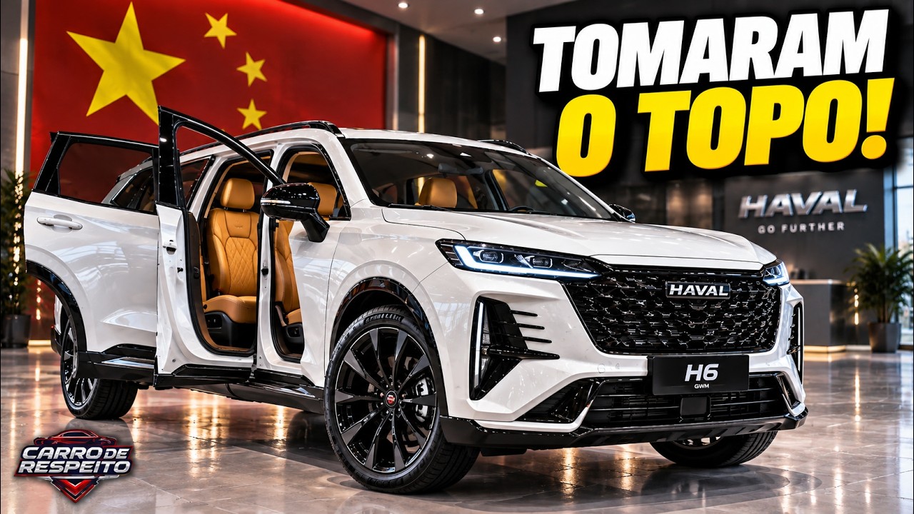 A INVASÃO VIROU REALIDADE! 7 DOS 10 SUVs MÉDIOS MAIS VENDIDOS JÁ SÃO CHINESES