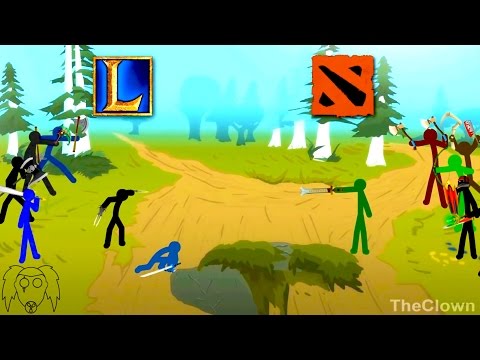 Dota 2 Vs LoL (by TheClown)