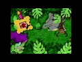 Blue Skidoo Back Home From The Jungle