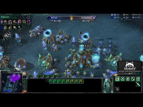 Tod vs Stephano - PvZ - Xel'Naga Caverns - StarCraft 2