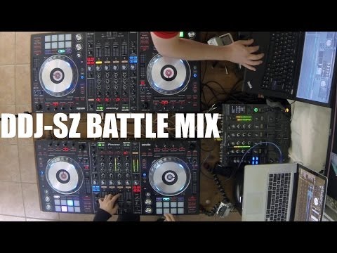 Cotts vs Ravine - Pioneer DDJ SZ vs SZ BATTLE!!! Ft. Wimpy Goat