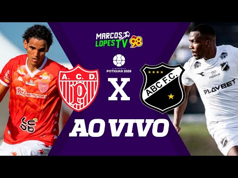 [🔴🟡 AO VIVO] POTIGUAR x ABC | CAMPEONATO POTIGUAR 2026 - 14/01/2026