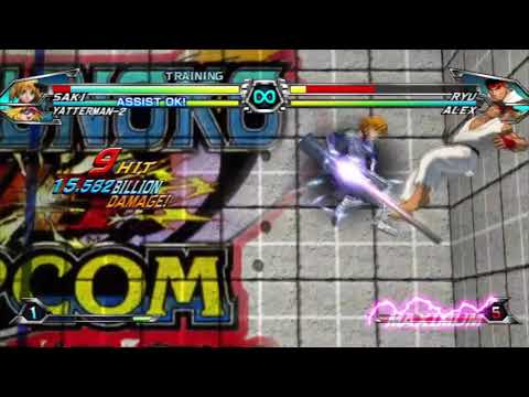 Tatsunoko vs capcom UAS - saki/y2 infinite unblockables