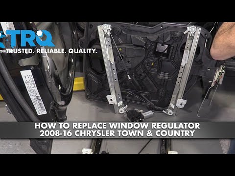 How to Replace Window Regulator 08-16 Chrysler Town & Country