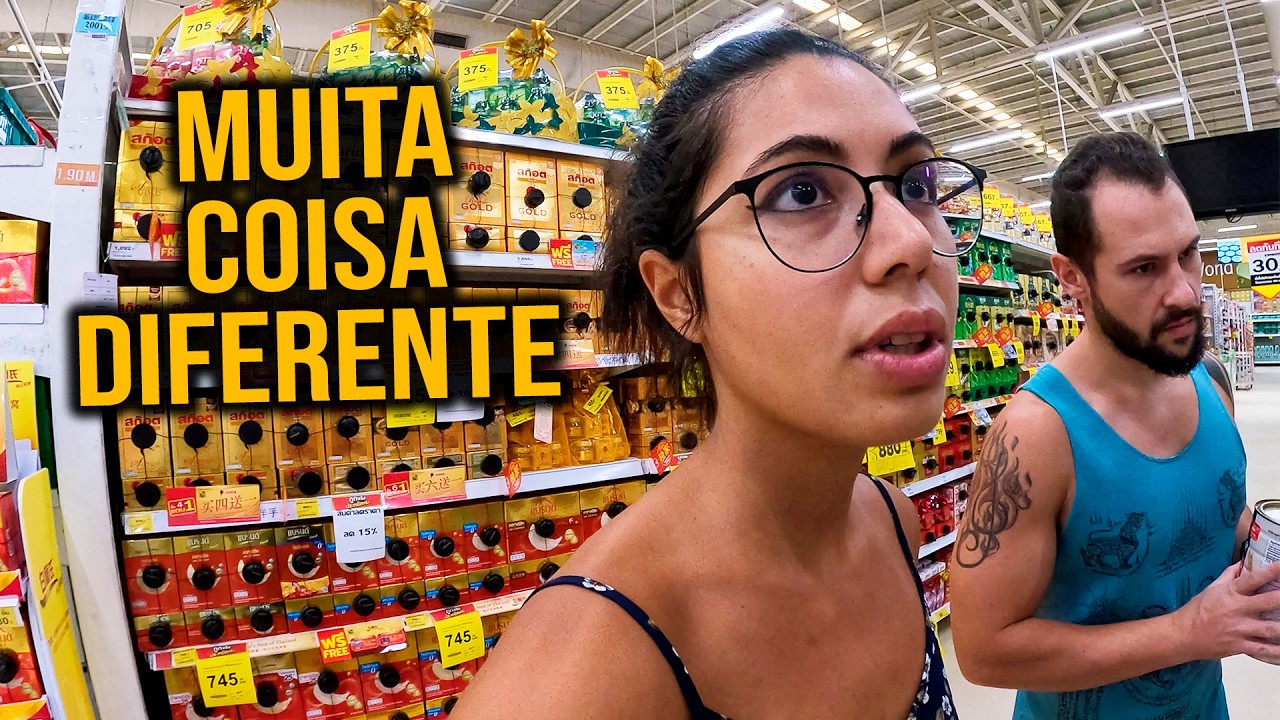 QUANTO CUSTA MERCADO NA TAILÂNDIA - CHIANG MAI (Preços)