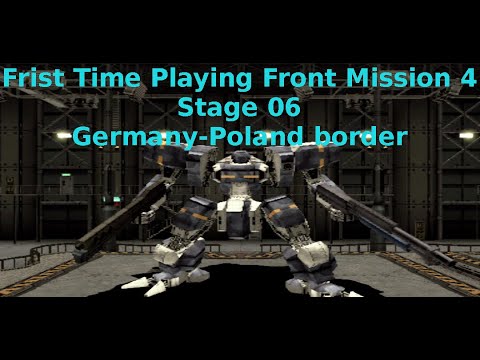 Front Mission 4 Stage 06 Germany Border I LOST #frontmission #scifi #turnbasegame #ps2 #mech #wanzer