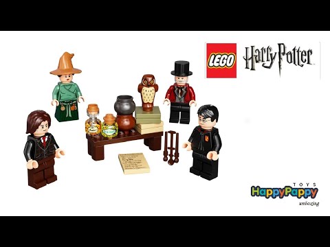 Vidéo LEGO Harry Potter 40500 : Set d'accessoires pour figurines du Monde des Sorciers