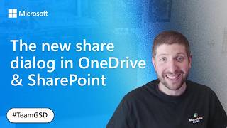 The new share dialog in OneDrive & SharePoint | Get Stuff Done