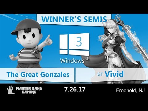 Windows SB 3 - The Great Gonzales (Ness) vs. GT | Vivid (Corrin) - Winner's Semifinals
