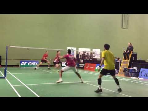 Joshua Hurlburt-Yu/Duncan Yao vs Br Sankeerth/Toby Ng Nice Camera Angle Highlights