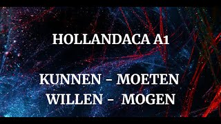 A1 KUNNEN, WILLEN, MOETEN, ZULLEN, MOGEN Türkçe anlatımlı