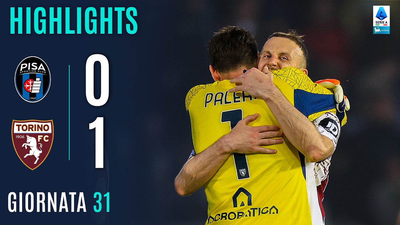 Il Toro Prende TRE PUNTI con ADAMS | PISA-TORINO 0-1 | HIGHLIGHTS | SERIE A ENILIVE 2025/26