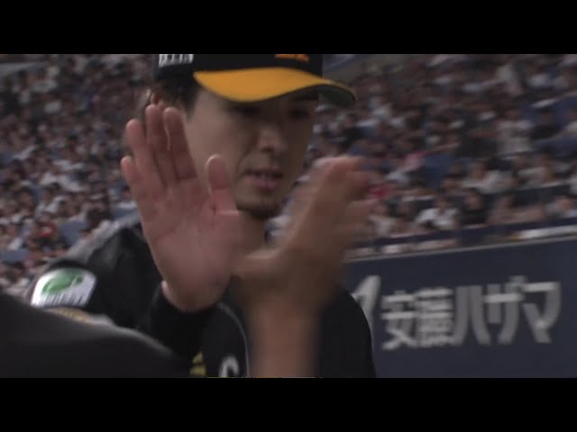 【7回裏】白熱の投手戦!! ホークス・上沢直之 7回を2安打無失点に抑える渾身のピッチング!! 2025年9月13日 オリックス・バファローズ 対 福岡ソフトバンクホークス