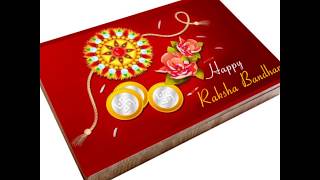 Happy Raksha Bandhan with Customized Chocolate