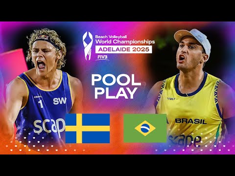 Åhman/Hellvig vs. George/Saymon - Beach World Championships 2025 | Highlights | Pool Phase
