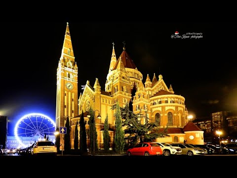 City sightseeing walk in Szeged during Advent 2025