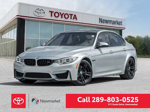 2016 BMW M3 Sedan in Silver for sale at Newmarket Toyota in Newmarket, ON