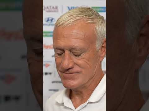 "Je suis en mission avec l'Equipe de France" - Didier Deschamps plus déterminé que jamais !
