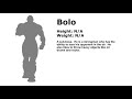 Double Dragon Bolo Profile