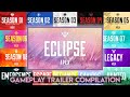 Apex Legends: Official Gameplay Trailers (Season 0 - Eclipse [Season 15]) Compilation | HD