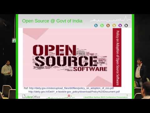 LibreOffice Community in India (Rajesh Ranjan, Chandrakant Dhutadmal)