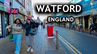Watford England, Walking tour, Watford High Street - 2025