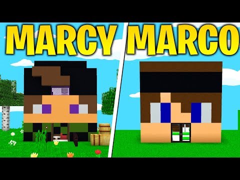 CASA MARCY NOOB vs CASA MARCO PRO - Minecraft ITA