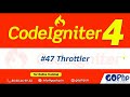 47 Throttler In CodeIgniter 4 Throttler Class