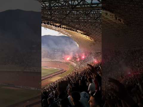 🇭🇷🏟️🌊Amazing atmosphere at #hajduksplit by #ultras #Torcida #split #football #groundhopping #nogomet