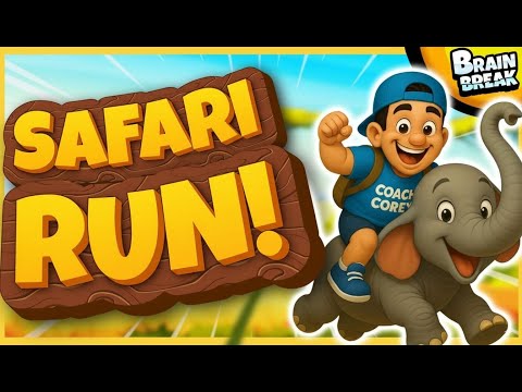 🟩 The Safari Run! 🟩 Brain Break 🟩 Brain Breaks for Kids 🟩 Danny Go Inspired