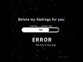 Delete Feelings Error Status Delete Feeling Status Sad Whatsapp Status Dark Whatsapp Status