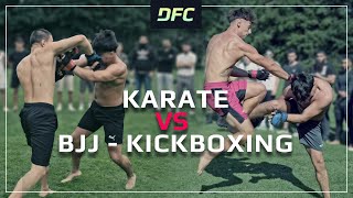 MMA-Fighter vs. Karateka vs. Kickboxer vs. Grappler | Afghan vs. Serb | DFC