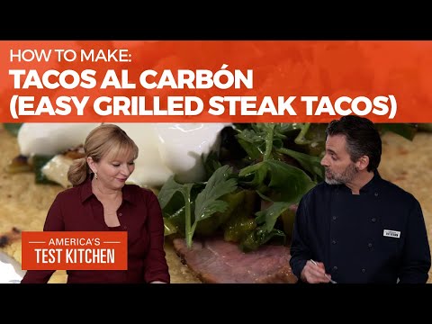 How to Make Tacos al Carbón (Grilled Steak Tacos)