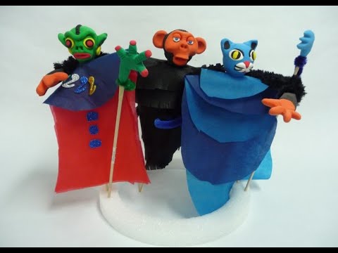 Marionnettes à tige et Castelet