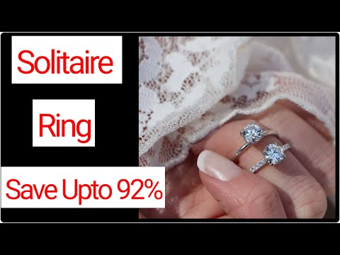Lab Grown Diamond Solitaire Engagement Ring