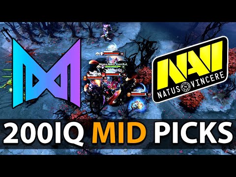 NIGMA vs NAVI - WTF?! 200 IQ COUNTERS ON MID - EPIC League Dota 2