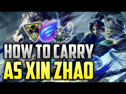 HOW TO CARRY AS XIN ZHAO 1V9 - FULL GAME