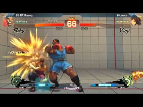 EG| PR Balrog (Balrog) vs Illiterate (Yang) LANHAMMER 2013 AE Top 16 Winners Bracket