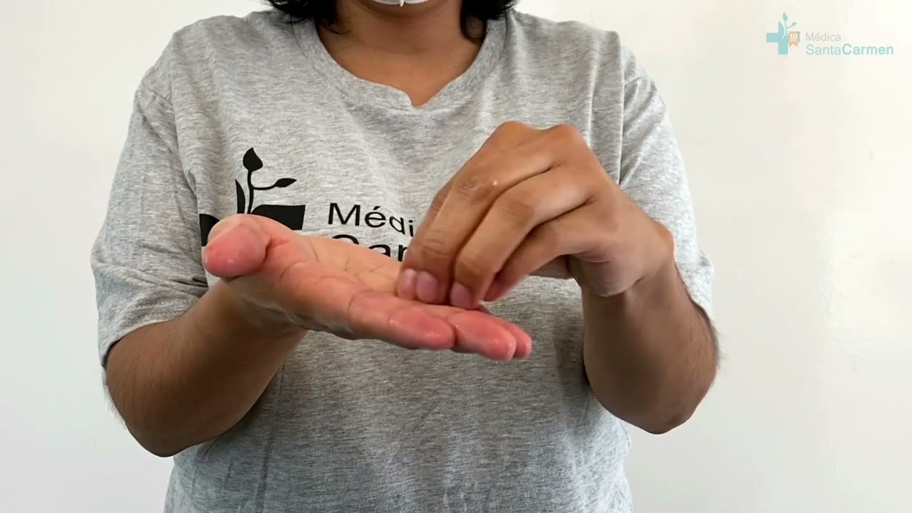 ¡Correcto lavado de manos!