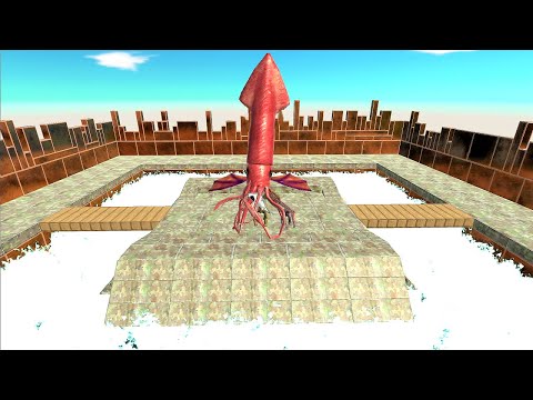 Battle of the Colossal Squid! - Animal Revolt Battle Simulator