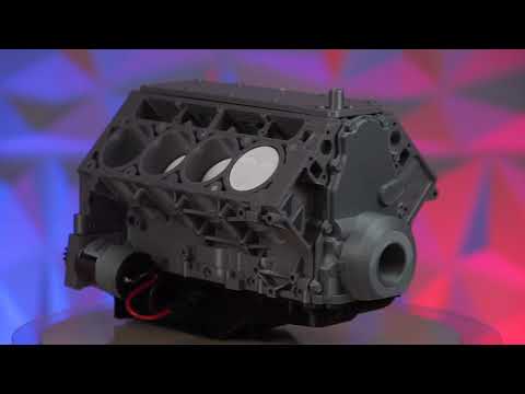 Car engine Animated | 3D model