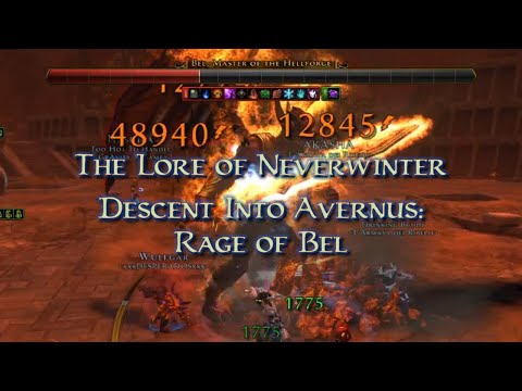 Dungeons & Dragons Lore of Neverwinter - Descent into Avernus: Rage of Bel