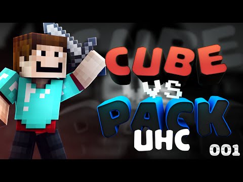 Minecraft: CUBE VS PACK UHC! - E1 - SECOND TRY!!