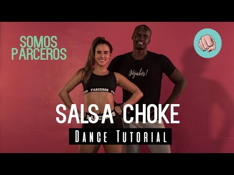COMO BAILAR SALSA CHOKE - TUTORIAL - Valeria Sandoval