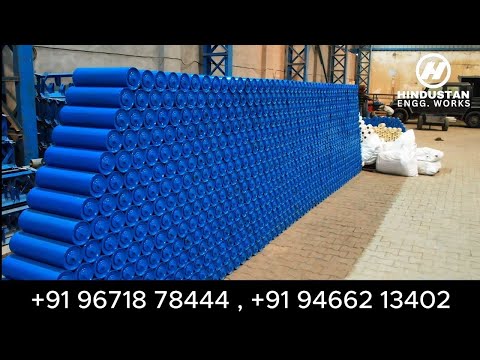 impact roller with frame