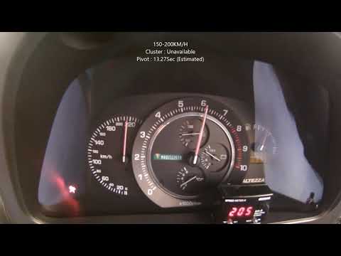 Thumbnail for Toyota Altezza SXE10 2.0 Beams 0-100 KM/H 0-150 KM/H 150-200 KM/H by Toyota Altezza