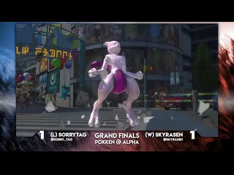SorryTag (Croagunk/Mewtwo) vs SkyRasen (Machamp) - GFs - Pokken at Alpha - 7-2-19