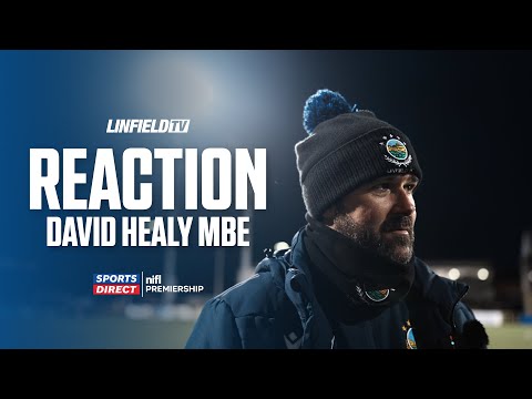 REACTION | David Healy | Crusaders 0 - 1 Linfield