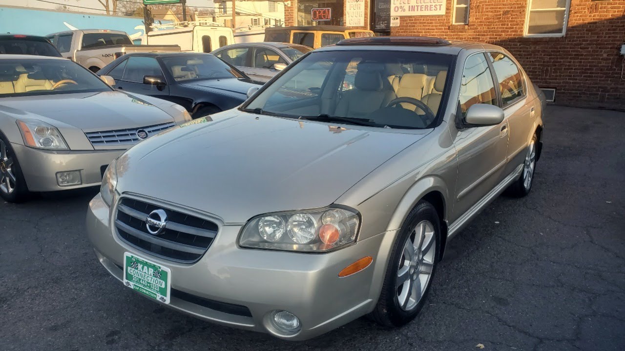 2002 Nissan Maxima GLE- Navi factory- leather- sunroof- runs ...