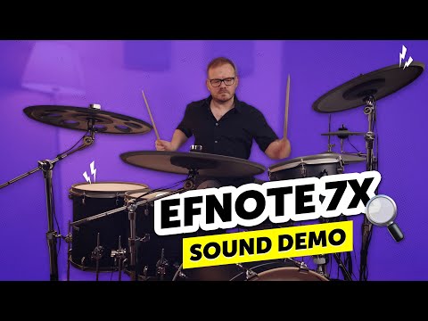 Обзор электронной ударной установки Efnote 7Х